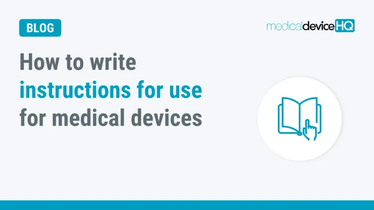 How to Write Instructions For Use For Medical Devices feature image