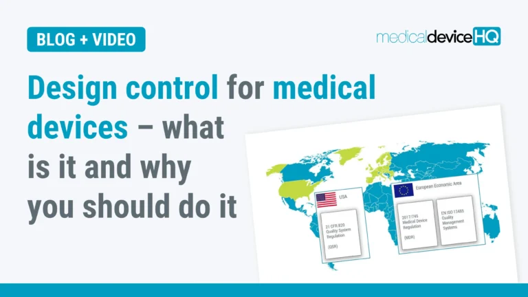 Design Control for medical devices What is it and why you should do it feature image