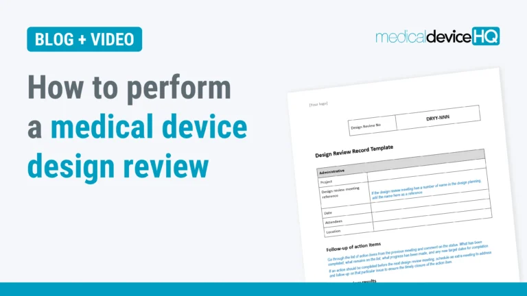 How to perform medical device design review feature image