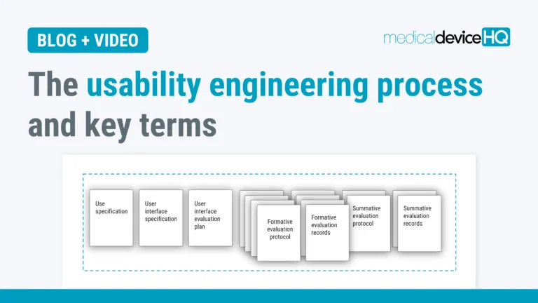 The usability engineering process and key terms feature image