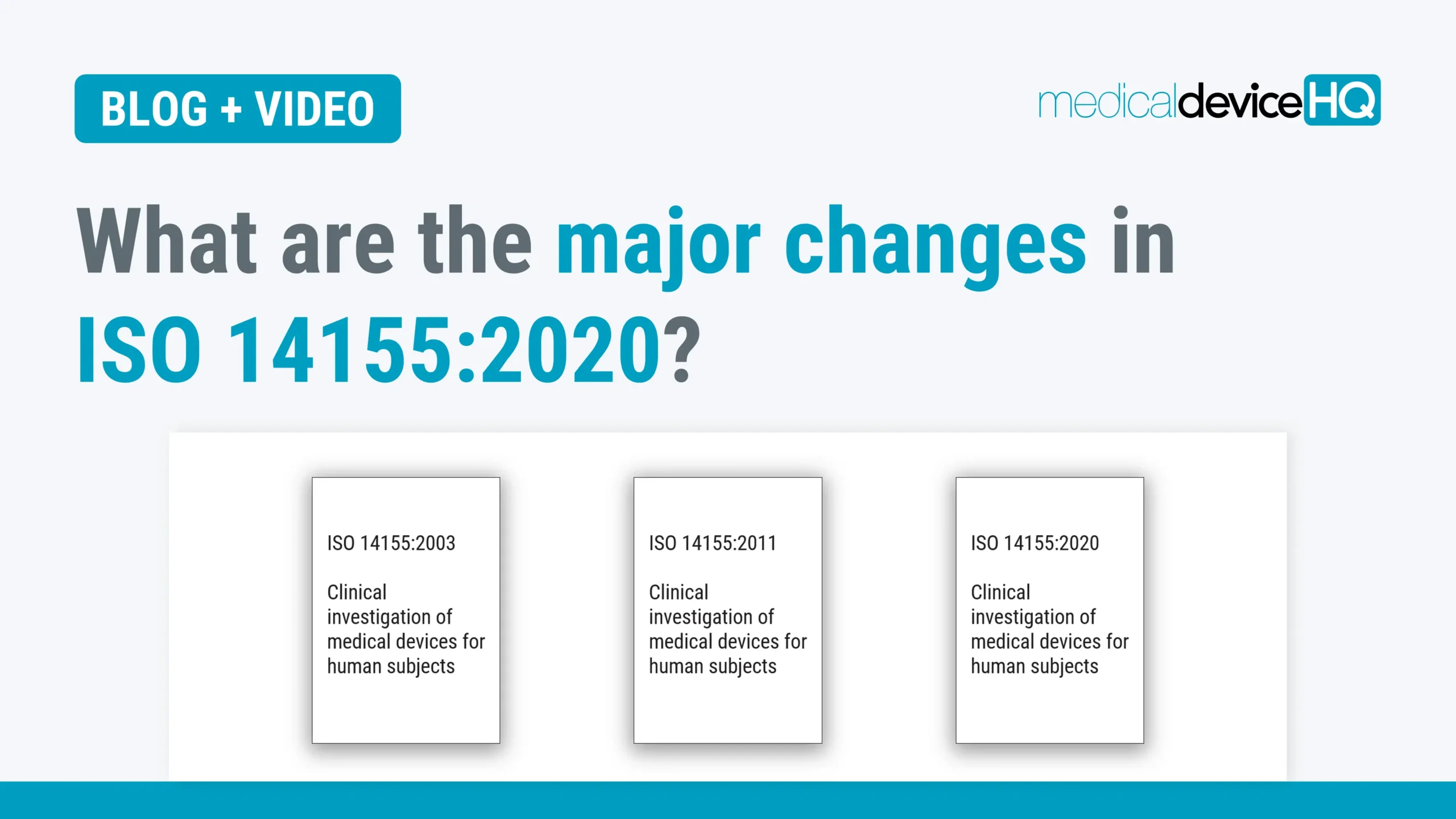 what are the major changes in ISO 14155 2020 feature image