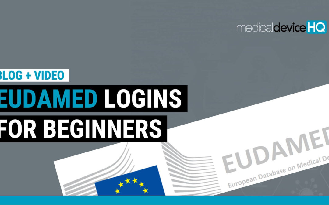 EUDAMED logins for beginners