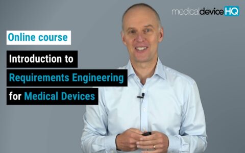 Introduction to Requirements Engineering for Medical Devices - online course