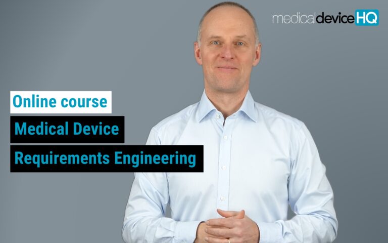 Introduction to Requirements Engineering for Medical Devices - online course
