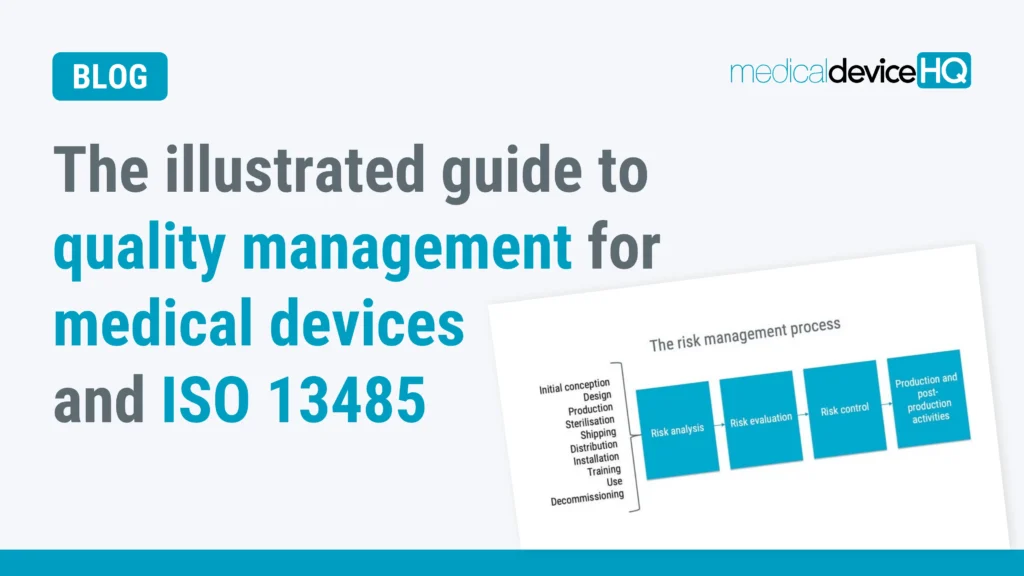 The Illustrated guide to Quality Management for Medical Device and ISO 13485 cover image