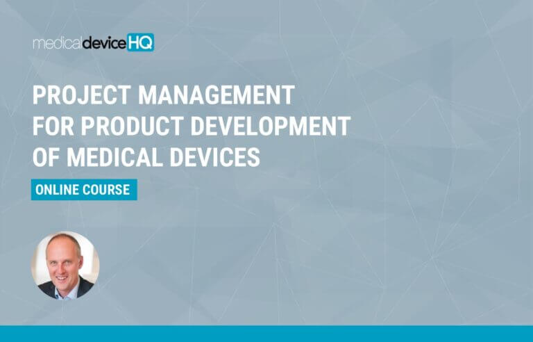 introduction to project management for product-development of medical devices