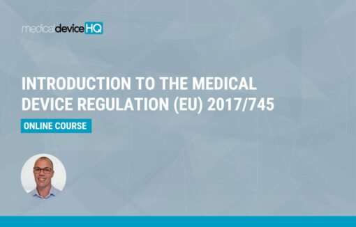 introduction to the medical device regulation eu 2017/745