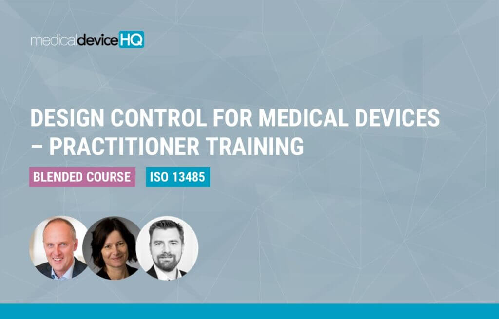 blended course design control for medical devices​