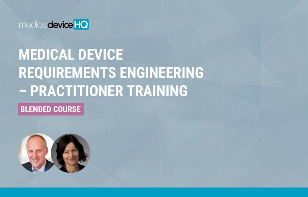 blended course medical device​ requirements engineering