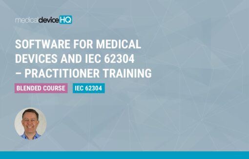 blended course software for medical devices and iec 62304
