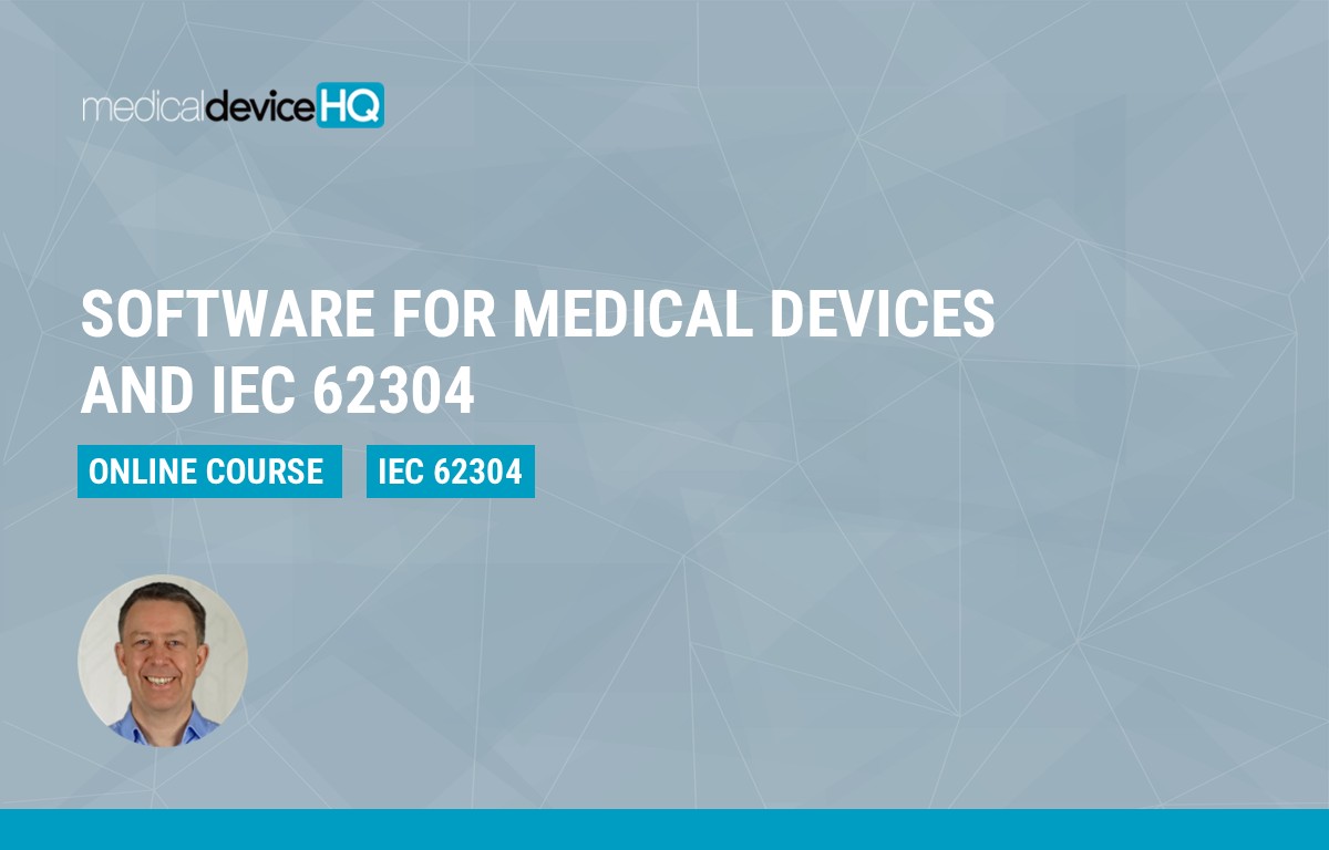 Software-for-medical-devices-and-iec-62304 online course